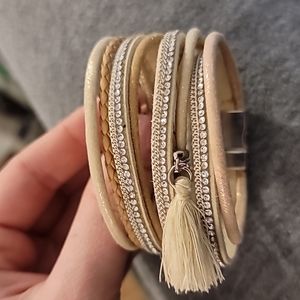 Braided Magnetic Cuff Bracelet